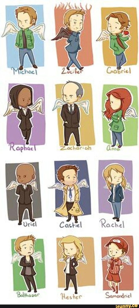 Габриэль ангел сверхъестественное