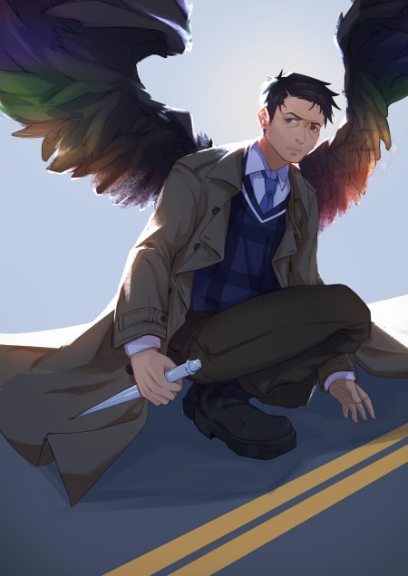 Сверхъестественное арты кастиэль