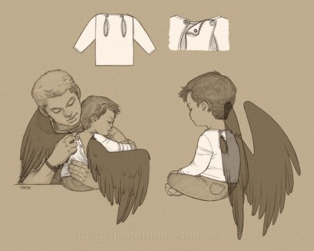 Сэм дин кастиэль габриэль