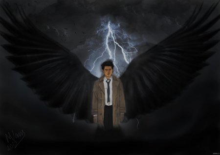 Ангел кастиэль сверхъестественное