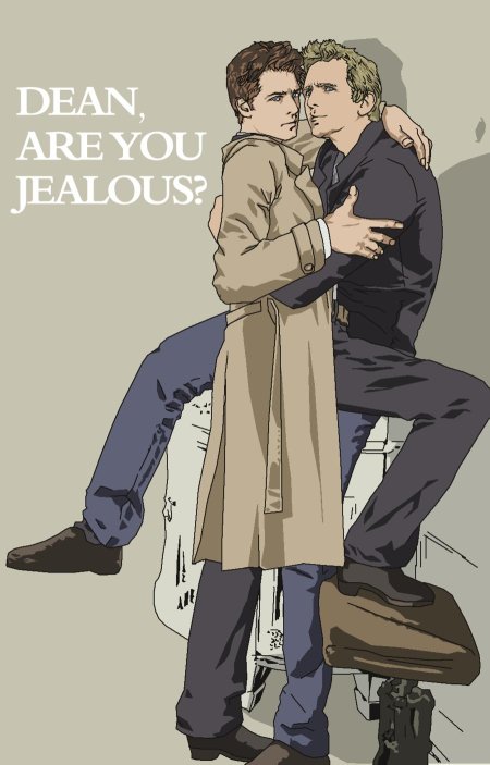 Габриэль и кастиэль сверхъестественное