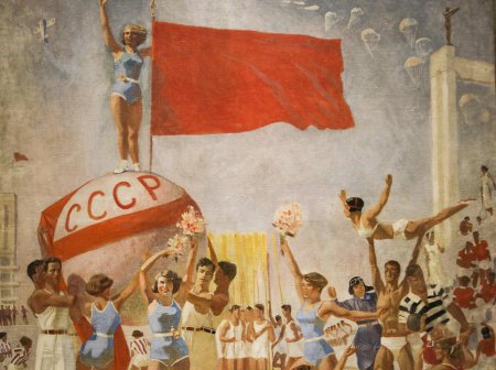 Александр самохвалов. советская физкультура.