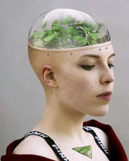 Креативная девушка