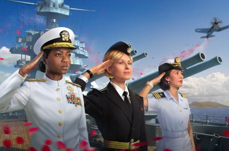 World of warships девушки