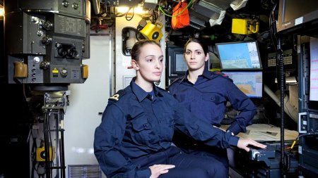 Девушки на подводной лодке