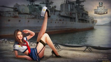 Девушки играющие в world of warships