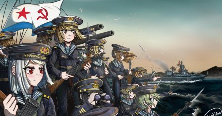 Аниме милитари россия