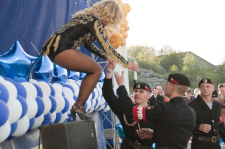 Парад к дню вмф в североморске