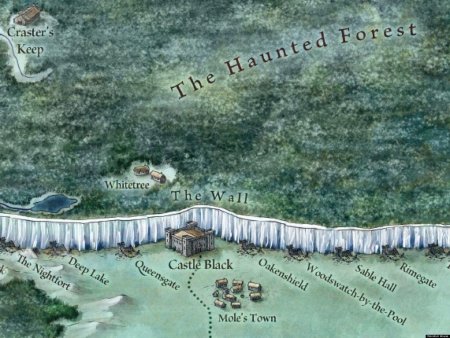 Карта за стеной игра престолов