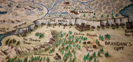 Карта земель за стеной игра престолов