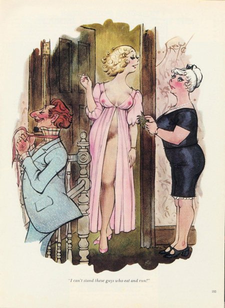 Эротическая карикатура