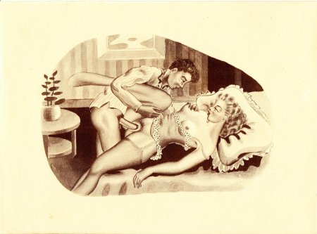 Старые эротические рисунки