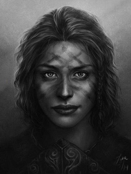 Скайрим норд арт