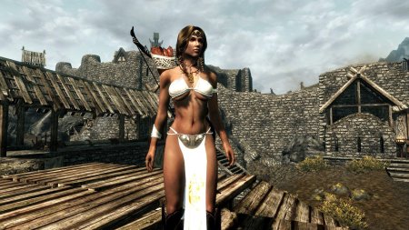 Одежда cbbe скайрим