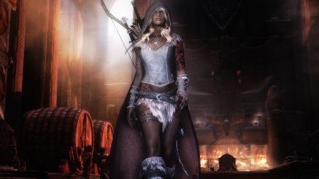 Броня воительницы скайрим