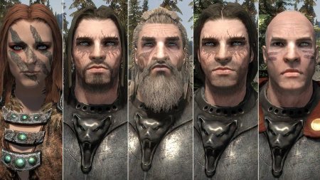 Скайрим кастомизация персонажа