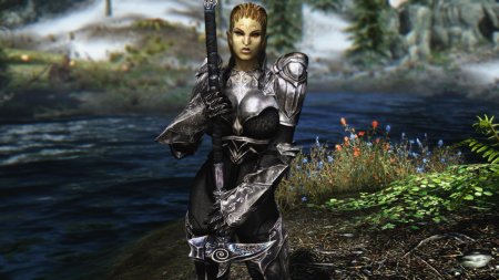 Эбонитовая броня скайрим