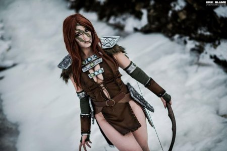 Серана skyrim косплей