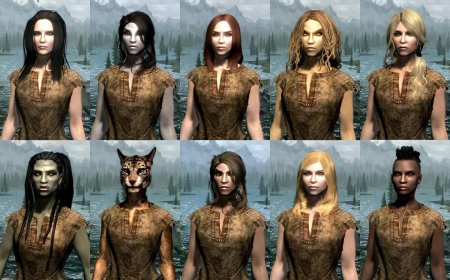 Расы скайрим