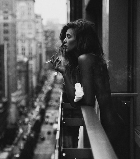 Черно белая фотосессия