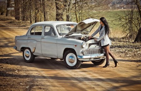 Москвич и газ