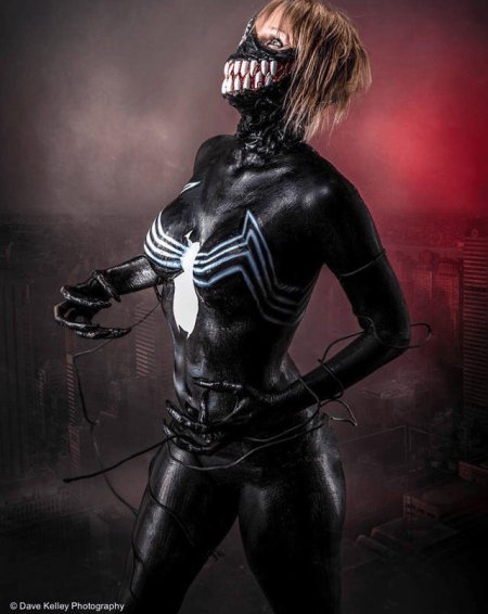 Мэри джейн веном косплей