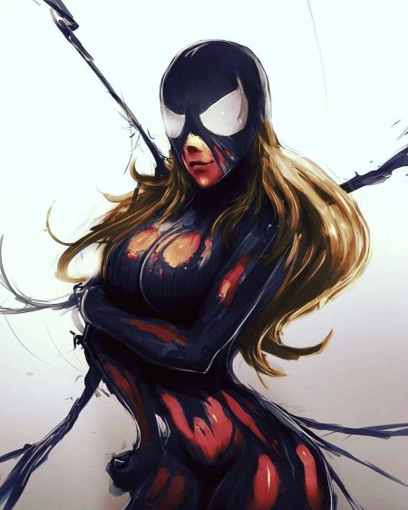 Женщина веном