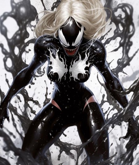 Симбиот веном девушка