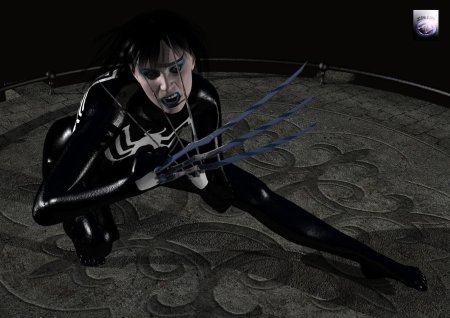 Девушка веном