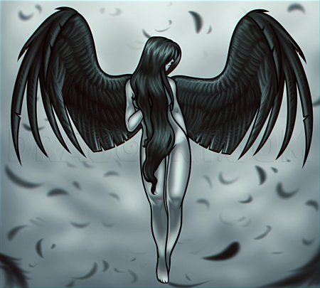 Падший ангел рисунок