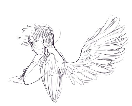 Крылья референс ангела