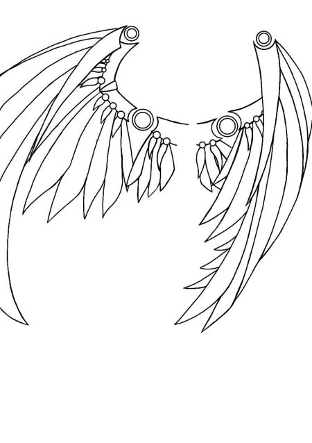 Рисунки крыльев
