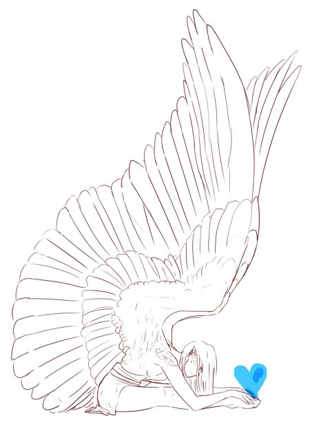 Крылья для рисования