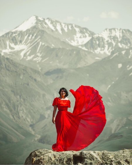 Платье горы