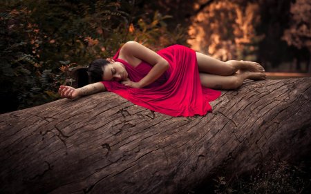 Девушка на природе