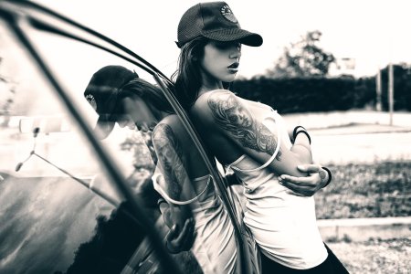 Дерзкие тату для девушек