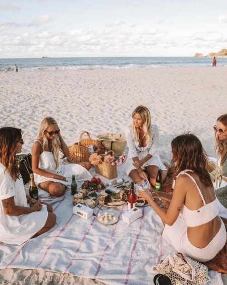 Пикник на пляже