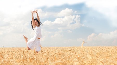 Счастливая женщина