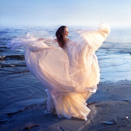 Летящее платье для фотосессии