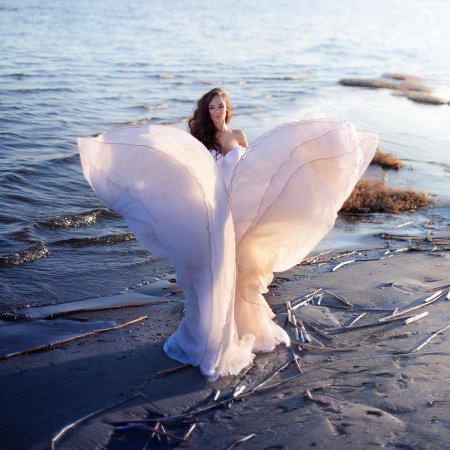 Девушка лебедь