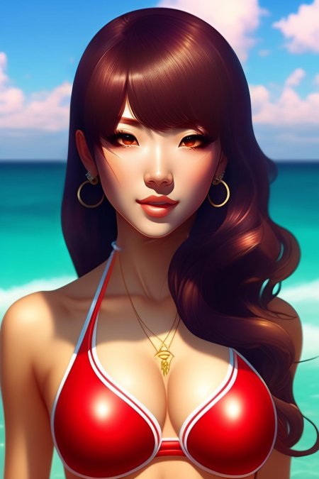 Аниме в бикини