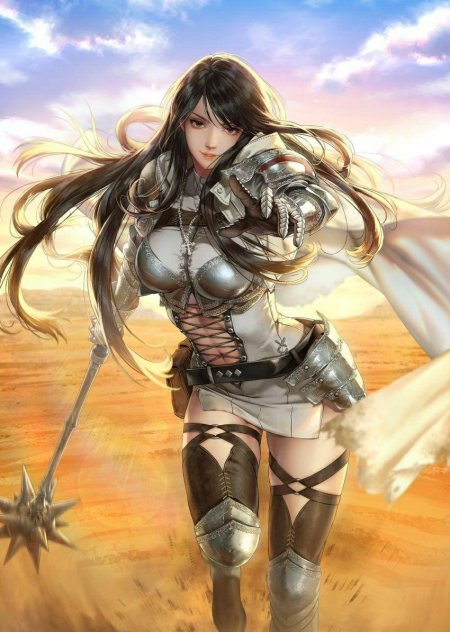 Воительница фэнтези