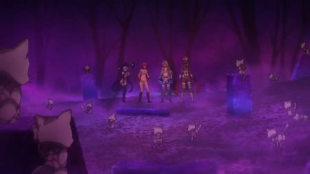 Аниме воительницы в бикини