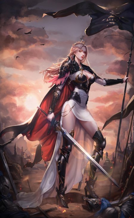 Воинственная королева катарина