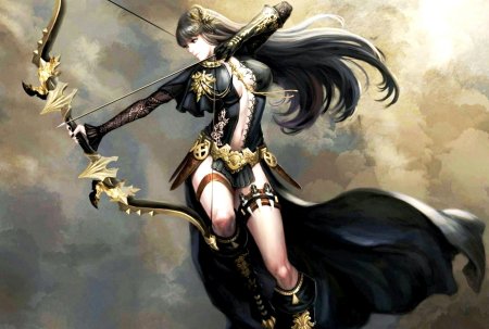 Аниме воительница