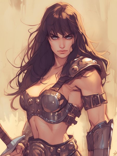 Воительница фэнтези