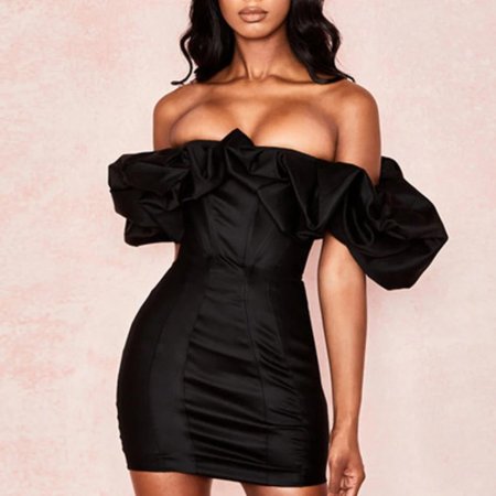 Платье черное