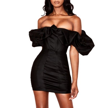 Платье черное