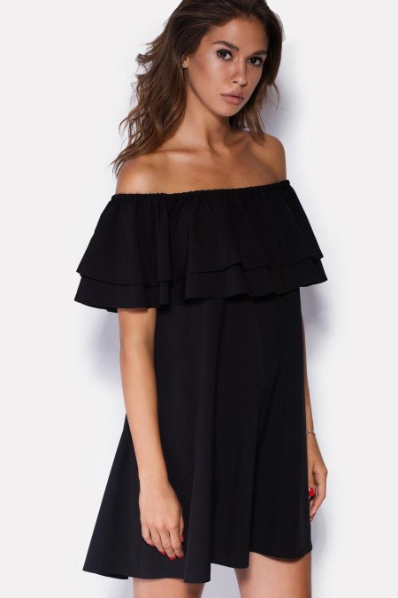 Платье без плеч