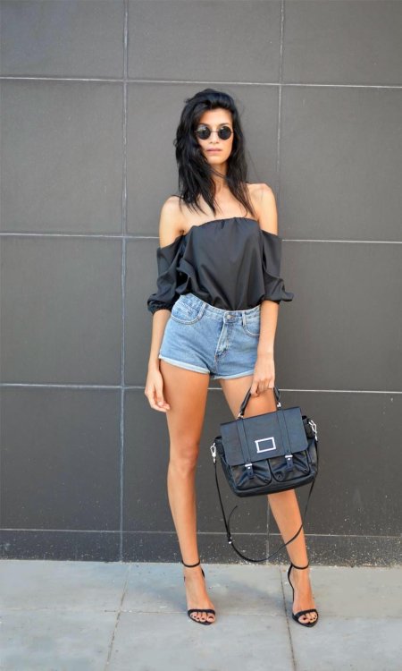 Образ с шортами